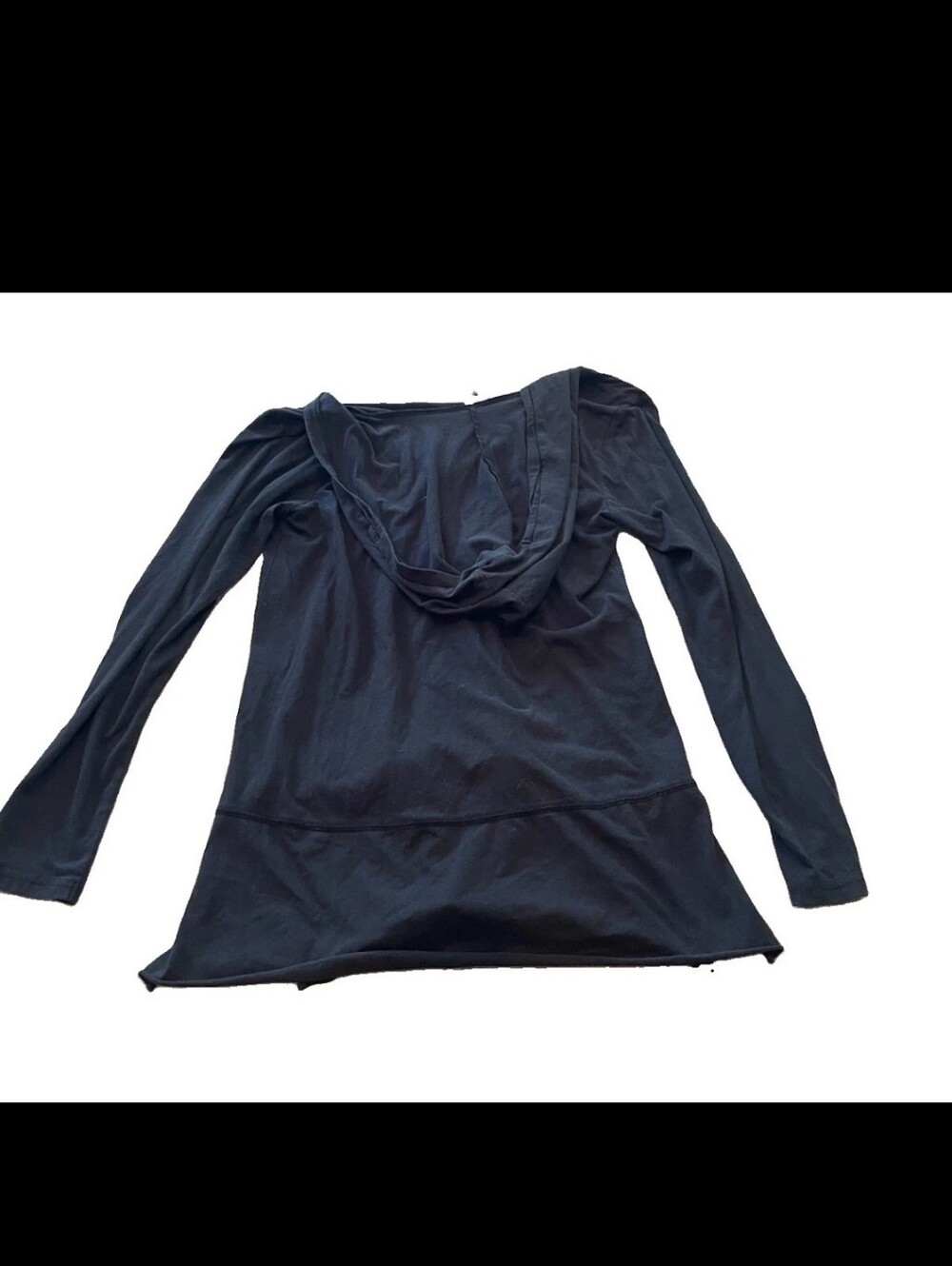 Chicago Blackhawks Rhinestone Hooded Tunic - Black - Picture 6 of 9